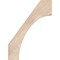 Ekena Millwork 3 1/2"W x 22"D x 30"H Westlake Smooth Knee Brace, Douglas Fir BRC04X22X30WTL00SDF - alternate 2